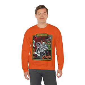 "You're Next" Halloween Unisex Heavy Blend™ Crewneck Sweatshirt