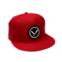 Barber Society SnapBack adjustable cap - Red
