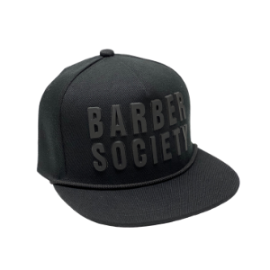 Barber Socitey adjustable cap - Black
